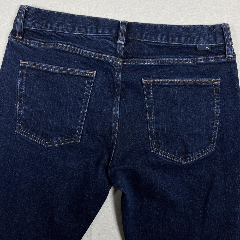 Outerknown S.E.A. Local Straight Jeans Mens 33x34‎ Blue Organic Stretch Denim - Picture 9 of 10